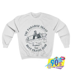 The Paradise Coast Boat Travel Club Skeleton Sweatshirt.jpg