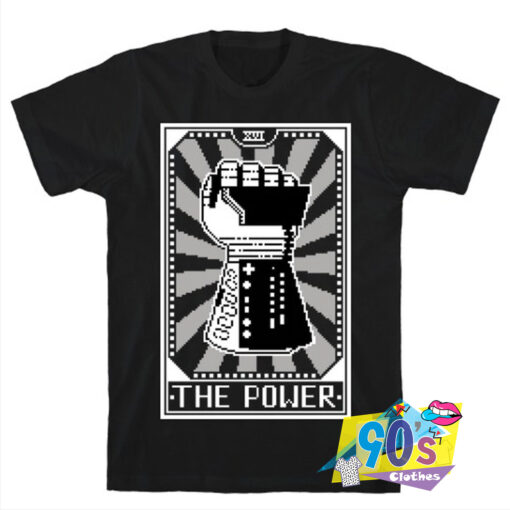 The Power Card Hand Graphic T Shirt.jpg