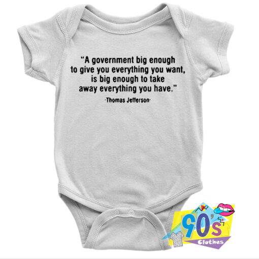 Thomas Jefferson President Quote Baby Onesie.jpg