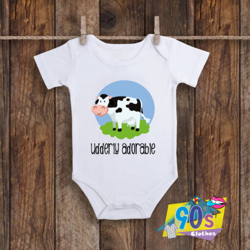 Udderly Adorable Cow Baby Onesie.jpg