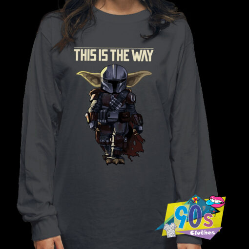 Ugly Baby Mando The Mandalorian Sweatshirt.jpg