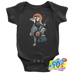 Ugly Bassist Samurai Graphic Baby Onesie.jpg