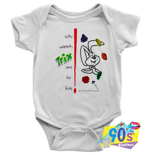 Vintage 90S Trix Are For Kids Baby Onesie.jpg