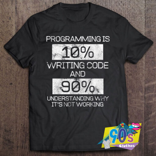 Vintage Coding For Programmer T Shirt.jpg