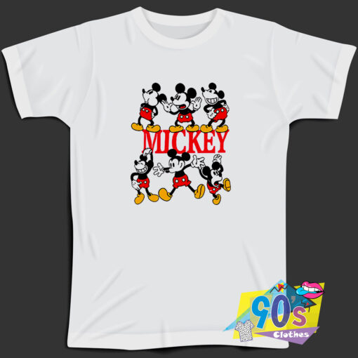 Vintage Mickey Mouse Funny Pose T Shirt.jpg