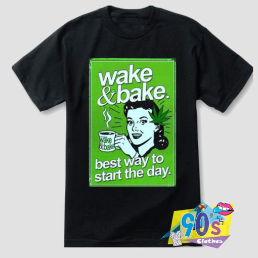 Wake N Bake Marijuana T Shirt.jpg