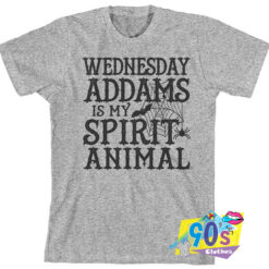 Wednesday Addams Family is My Spirit Animal T shirt.jpg
