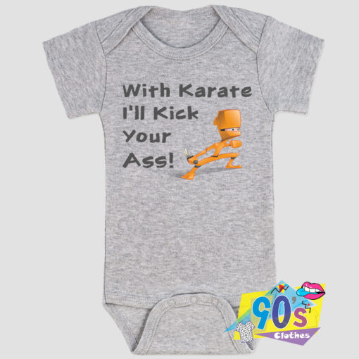 With Karate Ill Kick Your Ass Baby Onesie.jpg