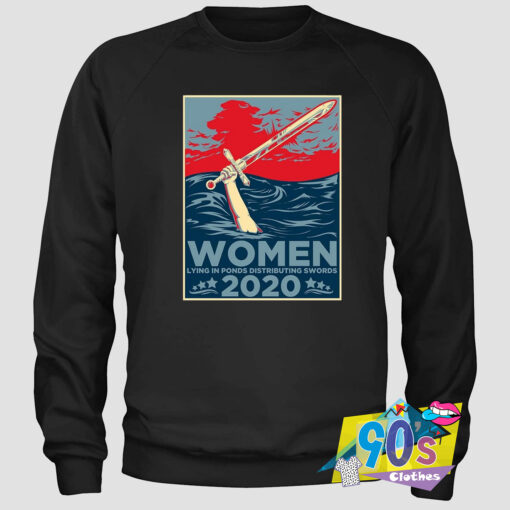 Women Distributing Swords In The Sea 2020 Sweatshirt.jpg