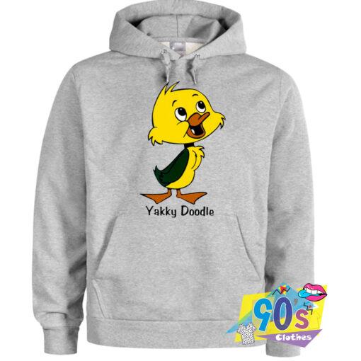 Yakky Doodle Cartoon Duck Hoodie.jpg