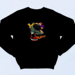 90s Inspired Aldo Baquero Rodriguez Rapper Popular Rap Music Sweatshirt