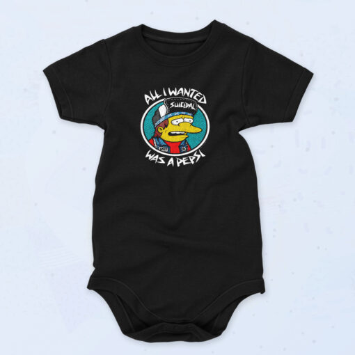 90s Inspired All I Wanted Was A Pepsi Baby Onesies