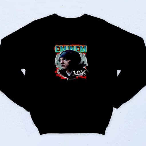 90s Inspired American Rapper Eminem Hip Hop Rap Music Band Popular Sweatshirt