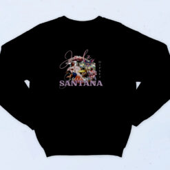 90s Inspired American Rapper Hip Hop Video Santana Music Graphic Sweatshirt