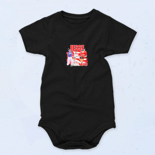 90s Inspired Braves Charlie Morton Jesse Chavez 60 Baby Onesies