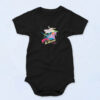 90s Inspired Cow And Chicken Baby Onesies