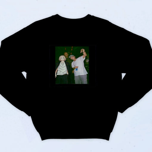 90s Inspired Eminem X Dr Dre X Manjiro Sano Sweatshirt