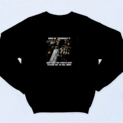 90s Inspired Evil Skeleton Yourself Sweatshirt