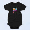 90s Inspired Excitebike Nes Cover Baby Onesies