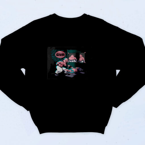 90s Inspired Funny Gym Sweatshirt