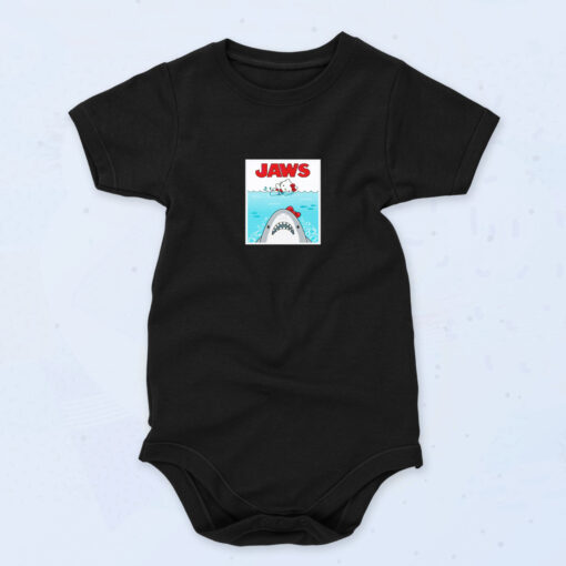 90s Inspired Funny Kitty Jaws Baby Onesies