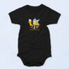 90s Inspired God Of Beer The Simpsons Baby Onesies