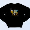 90s Inspired God Of Beer The Simpsons Sweatshirt