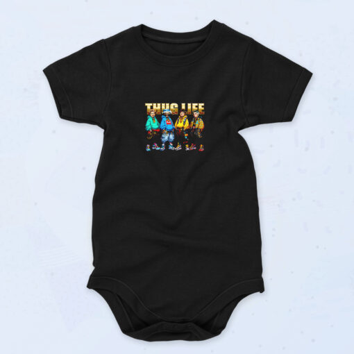 90s Inspired Golden Thug Life Baby Onesies