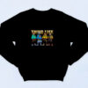 90s Inspired Golden Thug Life Sweatshirt