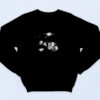 90s Inspired Halloween Michael Myers And Ghost Face Sweatshirt