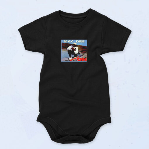 90s Inspired Mac Dre What's Really Going On Baby Onesies