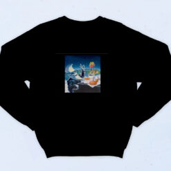 90s Inspired Mcdonald's Moon Sweatshirt