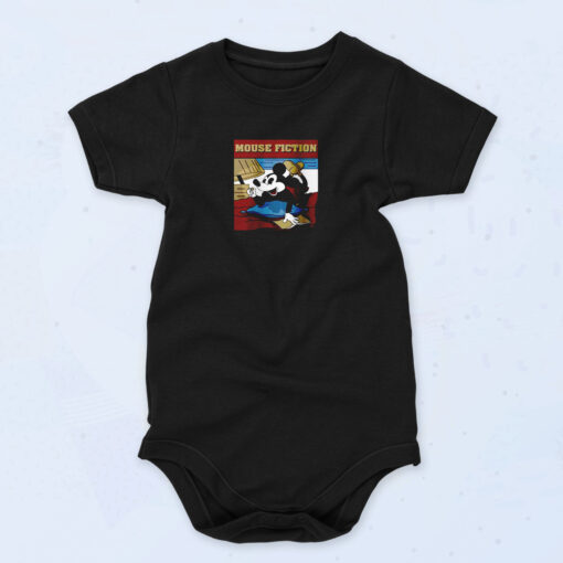 90s Inspired Mouse Fiction Baby Onesies