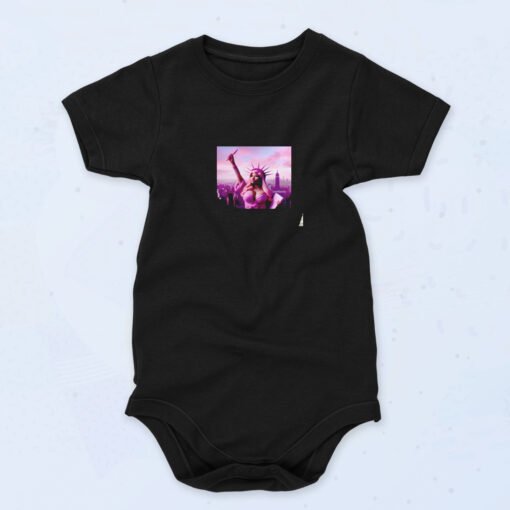 90s Inspired Nicki Minaj Liberty Statue Baby Onesies