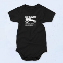 90s Inspired Old Banger Shirt Baby Onesies