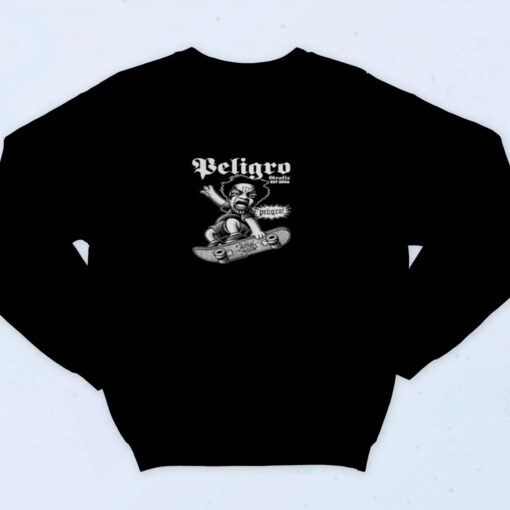 90s Inspired Peligro Graphics Sweatshirt