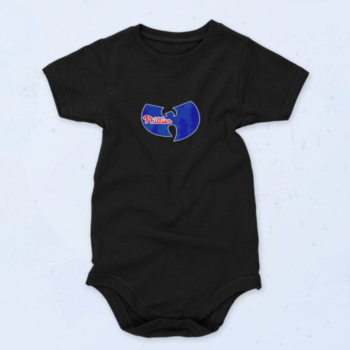 90s Inspired Philadelphia Wu Tang Clan Phillies Baby Onesies