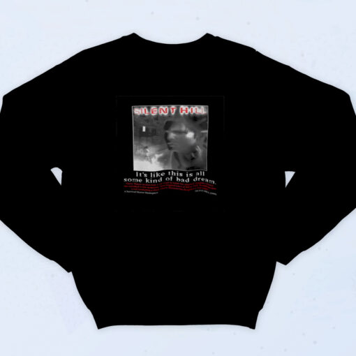 90s Inspired Silent Hill 1999 Bad Dream Sweatshirt