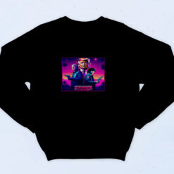 90s Inspired Stranger Things Parody Shirt With Donald Trump And Joe Biden Sweatshirt