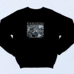 90s Inspired The Exploited Death Before Dishonour Album Sweatshirt