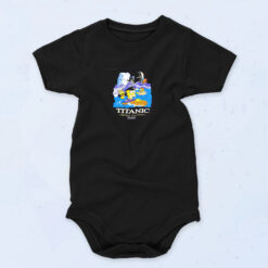 90s Inspired The Simpsons 1998 Titanic Homer Was There Baby Onesies