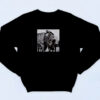 90s Inspired Vtg Dmx Rapper T Shirt Black Short Sweatshirt