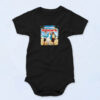 90s Inspired Weekend At Bidens Funny Joe Biden President Democrat Baby Onesies