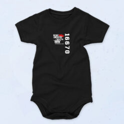 90s Inspired Without Sacrifice There Is No Love St. Maximilian Kolbe 16670 Baby Onesies