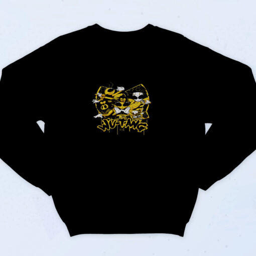 90s Inspired Wu Tang Clan Logo Rap Hip Hop Band Sweatshirt