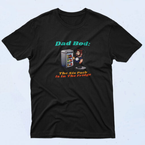 90s Style Dad Bod Cotton T shirt