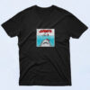 90s Style Funny Kitty Jaws Cotton T shirt