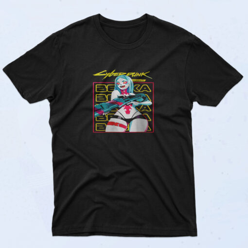 90s Style Liber Punk Anime Cotton T shirt