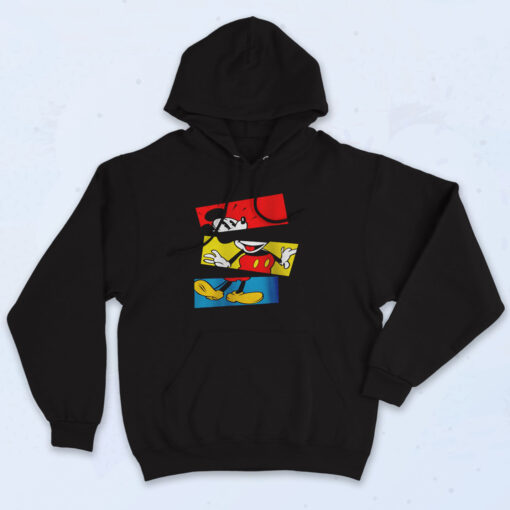 90s Style Mickey Graphic Hoodie