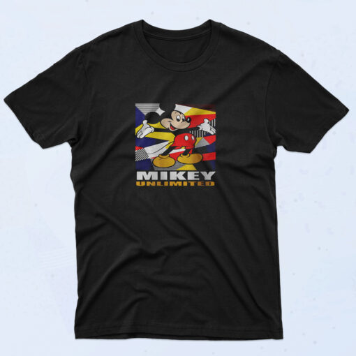 90s Style Mikey Unlimited Cotton T shirt